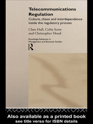 cover image of Telecommunications Regulation
